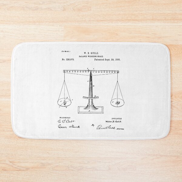 Item preview, Balance weighing scale 1885 Lawyer Gift designed and sold by anodyle.