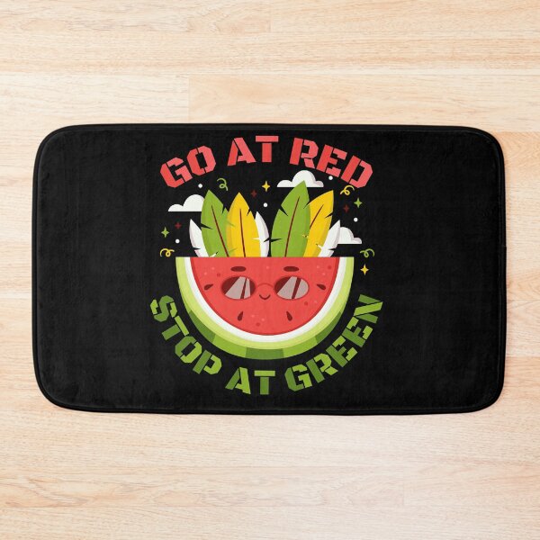 Item preview, go at red stop at green watermelon designed and sold by Chaos-Touch.