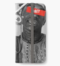 Kodak Schwarz iPhone Flip-Case/Hülle/Klebefolie