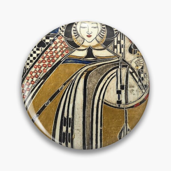 Item preview, Margaret Macdonald Mackintosh Queen of Spades designed and sold by Olivia-One.