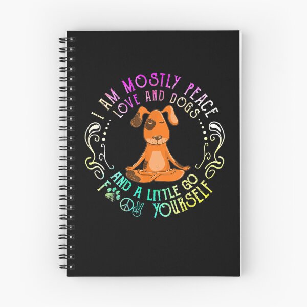 Item preview, I'm Mostly Peace Love And Dogs  designed and sold by DieterShop.