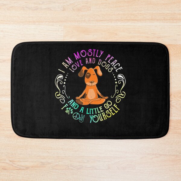 Item preview, I'm Mostly Peace Love And Dogs  designed and sold by DieterShop.