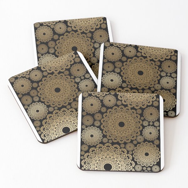 Item preview, Golden mandalas designed and sold by AddsAesthetics.
