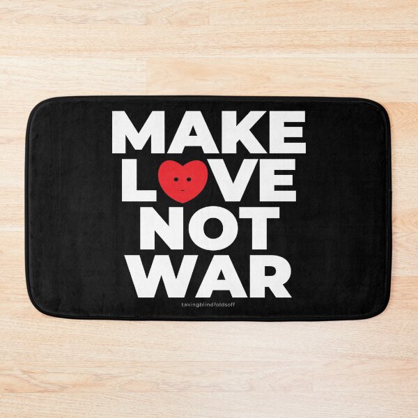Artikelvorschau, MAKE LOVE NOT WAR - menschlicher Aktivist - (137) entworfen und verkauft von blindfoldsoff.