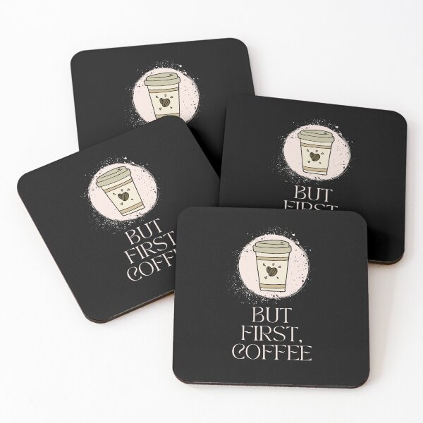 Item preview, But First Coffee Caffeine Addict Motivation designed and sold by IceCreamMuseum.
