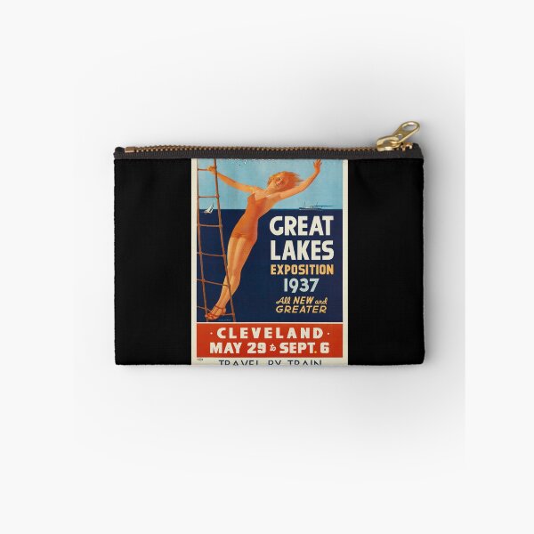 Item preview, 1937 Great Lakes Exposition Vintage Travel Poster Tank Top designed and sold by addeoovrteqt.