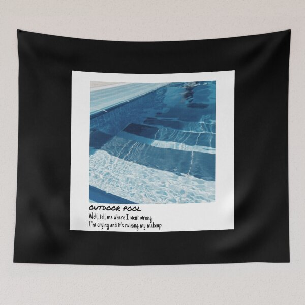 Item preview, Outdoor Pool Poster designed and sold by dagonzenzenv.
