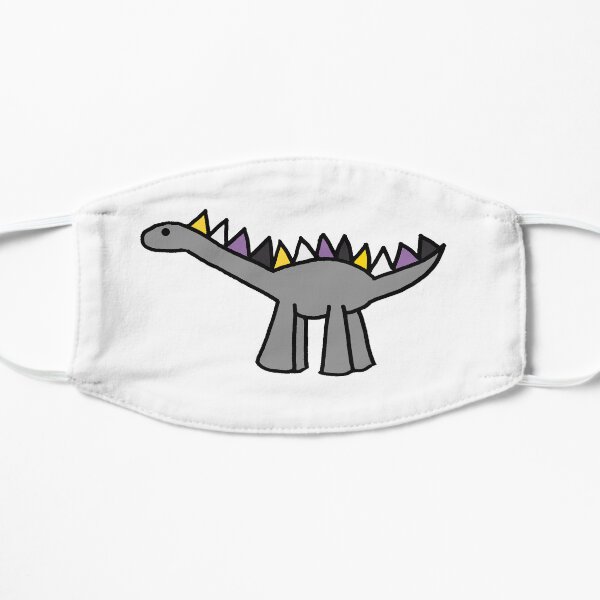 Pride nonbinary dino outlet mask 3