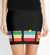 South Park Jungen Pixel Art Minirock