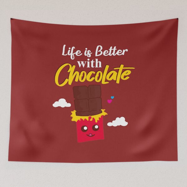 Item preview, Chocolate | Delicious | Life is Better with Chocolate designed and sold by Dreams-Art.