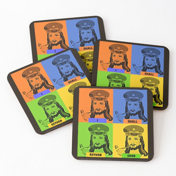 Item preview, I shall return soon (Jesus in Warhol style) designed and sold by Warih.