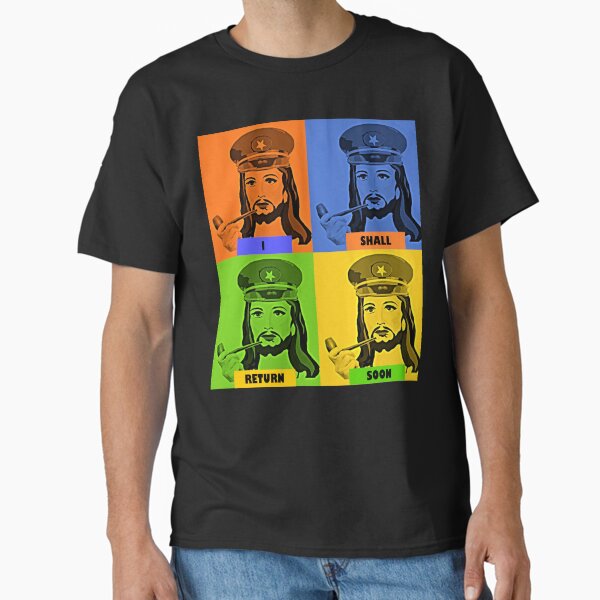 Item preview, I shall return soon (Jesus in Warhol style) designed and sold by Warih.