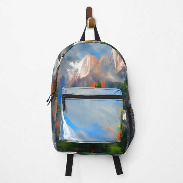 Item preview, AI Generated Art, Mountain Trees Fantasy designed and sold by ACC .