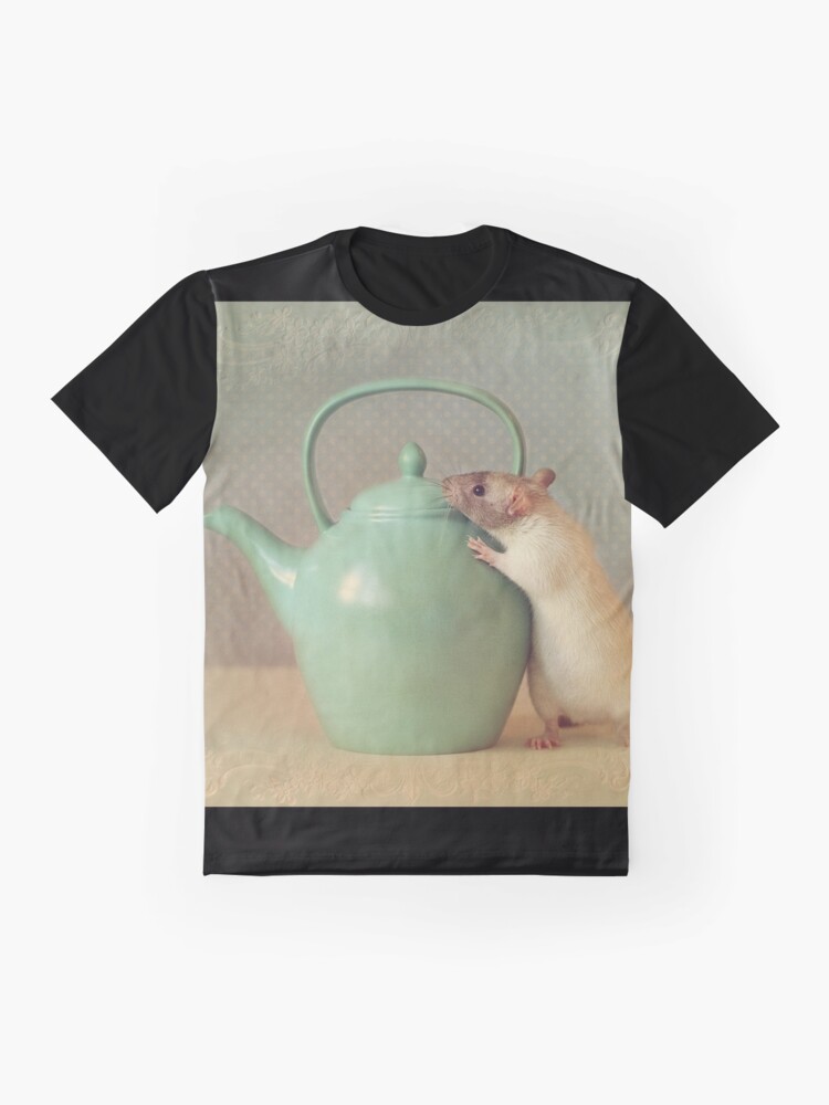 Alternate view of Snoozy with teapot Graphic T-Shirt
