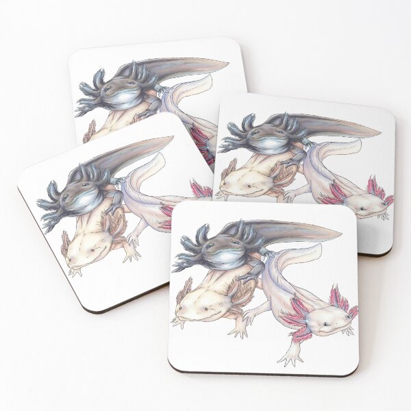 Item preview, Axolotl Trio designed and sold by tyrannart.
