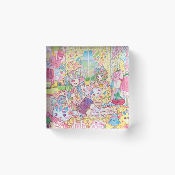 Pretty Girls Acrylic Block