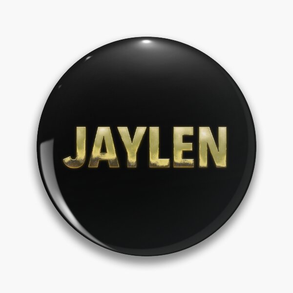 Item preview, Jaylen Name - Solid Gold Text Design designed and sold by NameTheory.