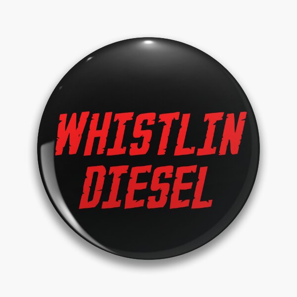Item preview, Vintage Whistlin Diesel Red bold Typography  designed and sold by garniturex.