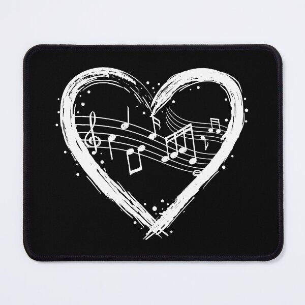Item preview, Musical Notes Heart Clothing Gift for His Her Cute Valentine designed and sold by haselshirt.