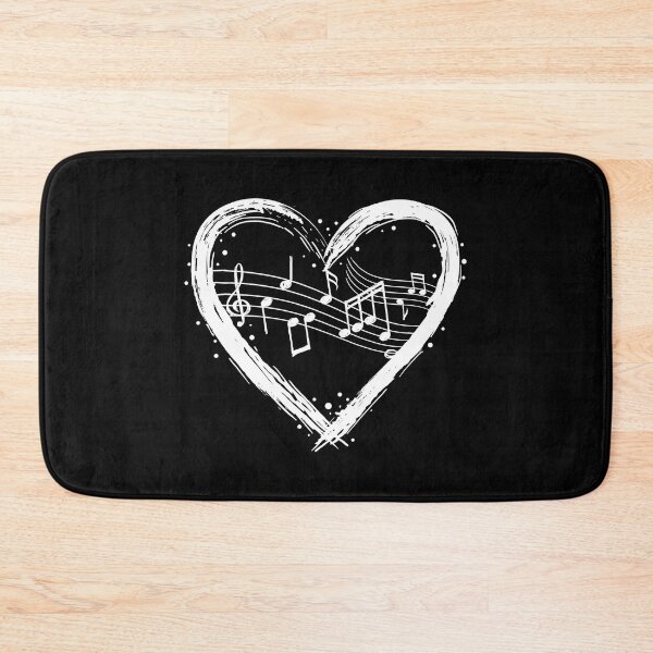 Item preview, Musical Notes Heart Clothing Gift for His Her Cute Valentine designed and sold by haselshirt.