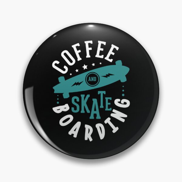 Item preview, Coffee And Skateboarding Funny Skater Quote Classic T-Shirt designed and sold by felyn3gloria.