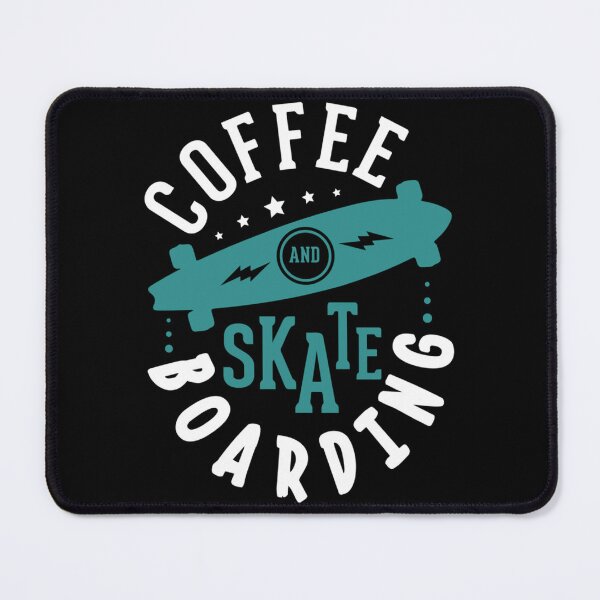 Item preview, Coffee And Skateboarding Funny Skater Quote Classic T-Shirt designed and sold by felyn3gloria.