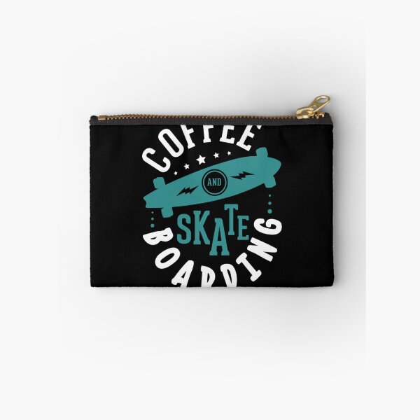Item preview, Coffee And Skateboarding Funny Skater Quote Classic T-Shirt designed and sold by felyn3gloria.