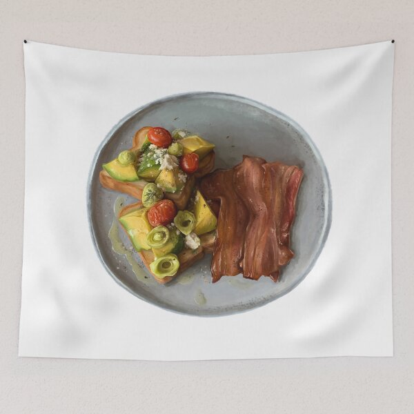 Item preview, Smashed Avo with Bacon designed and sold by tyrannart.