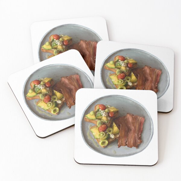 Item preview, Smashed Avo with Bacon designed and sold by tyrannart.