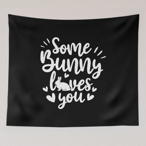 Item preview, Some Bunny Loves You Quotes Animal Pun Funny Easter designed and sold by haselshirt.