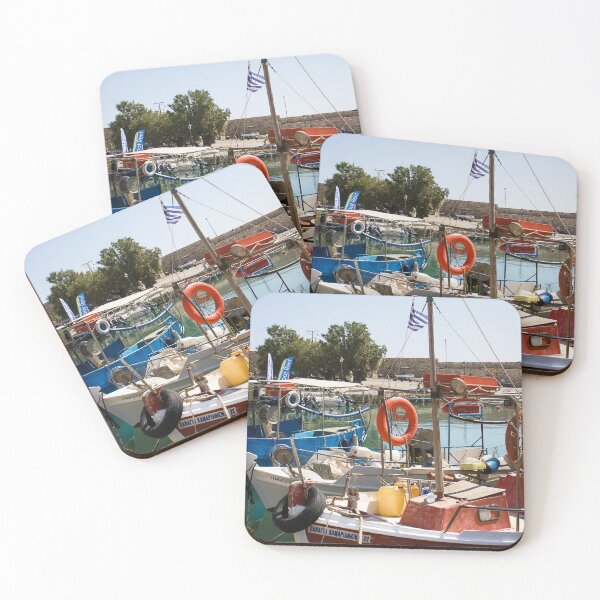 Item preview, Rethymnon Harbour designed and sold by Tina  Townhill.