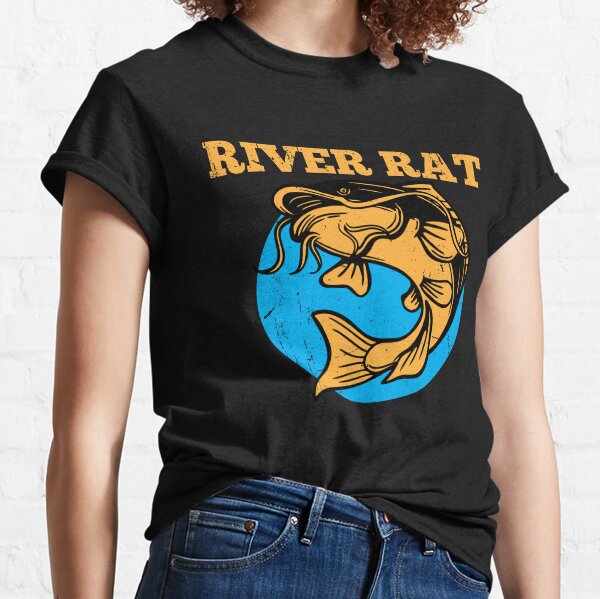 Fishing Rat Catfish T-Shirts for Sale