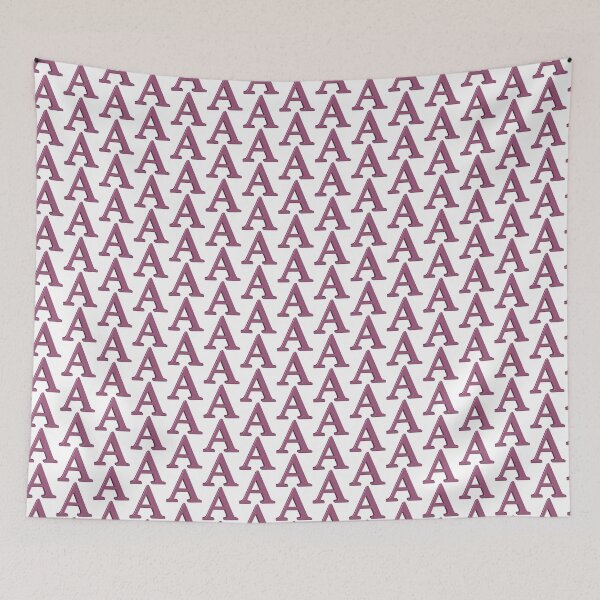 Item preview, The Letter A Dimensional Soft Pink 5748 designed and sold by Art in My Loft.