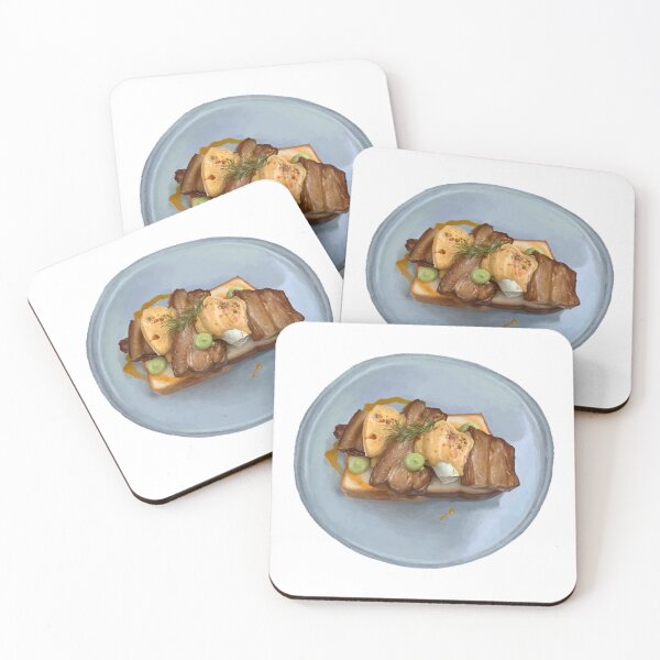 Item preview, Pork Belly Benedict  designed and sold by tyrannart.
