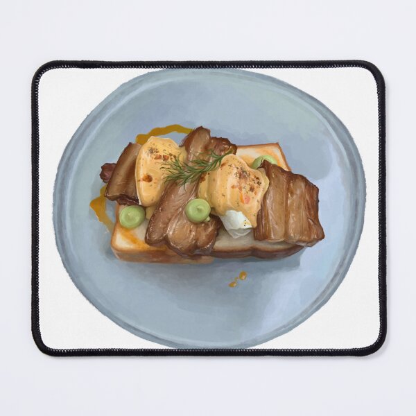 Item preview, Pork Belly Benedict designed and sold by tyrannart.