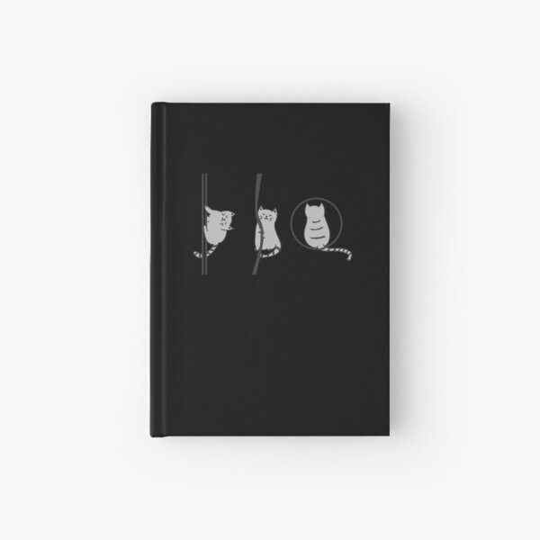 Circus Aerialist Cat Aerialist Yogi Dancer Aerial Lover Hardcover Journal