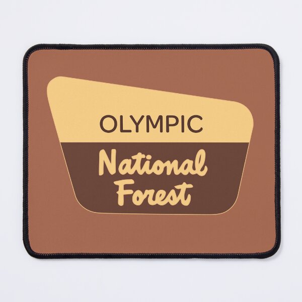 Item preview, Olympic National Forest Sign designed and sold by RoguePixel.