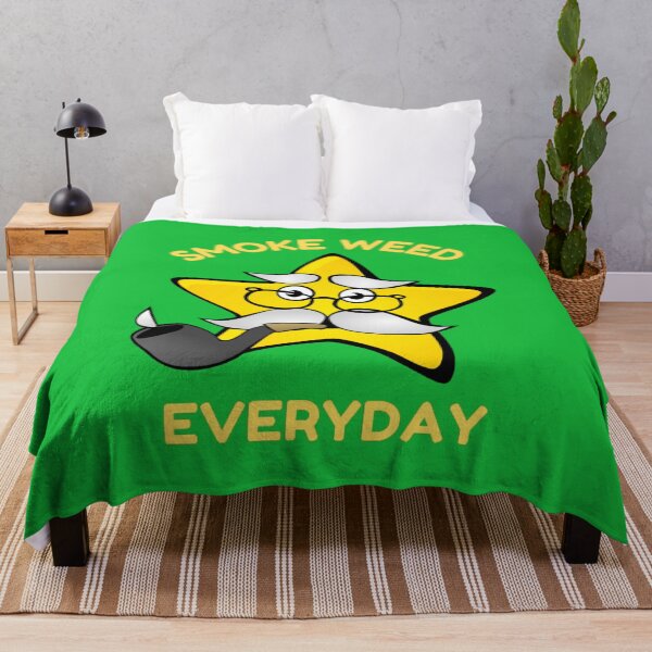 Item preview, Smoke Weed Everyday, Cannabis, Marijuana, Weed, 420, Leaf, Star designed and sold by BestDesignbySof.