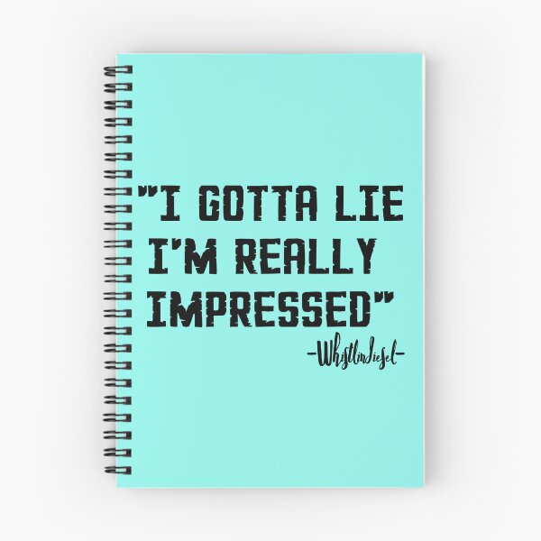 Item preview, Vintage I gotta lie I'm really impressed bold typography  designed and sold by garniturex.