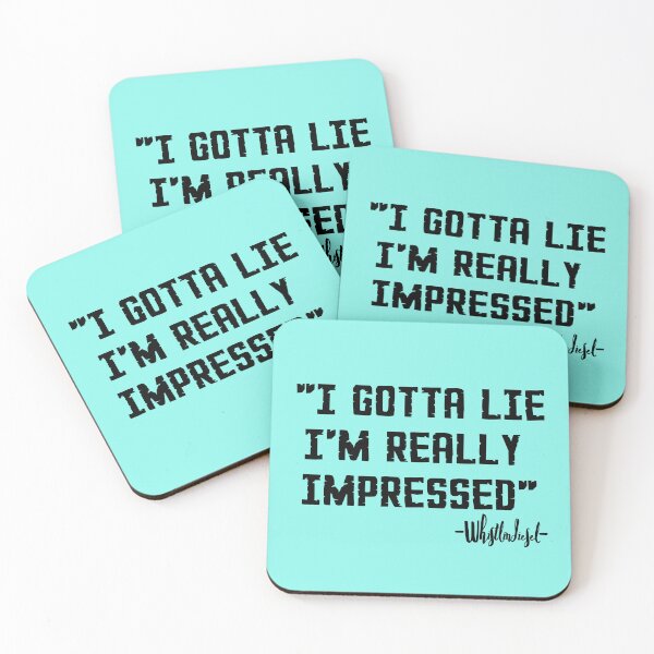 Item preview, Vintage I gotta lie I'm really impressed bold typography  designed and sold by garniturex.