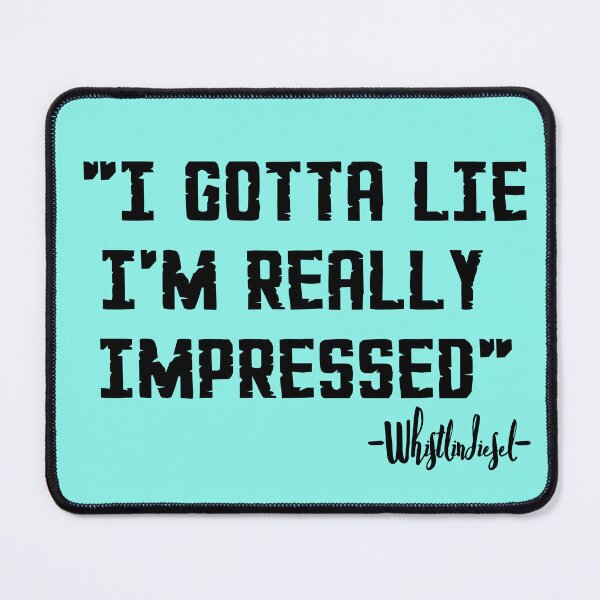 Item preview, Vintage I gotta lie I'm really impressed bold typography designed and sold by garniturex.