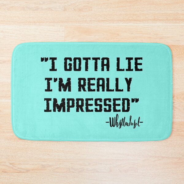 Item preview, Vintage I gotta lie I'm really impressed bold typography  designed and sold by garniturex.