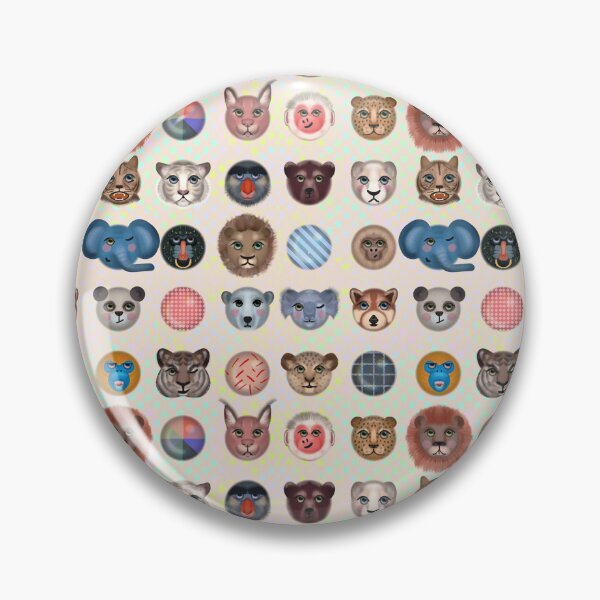 Item preview, Wild animal heads designed and sold by Artebavi.
