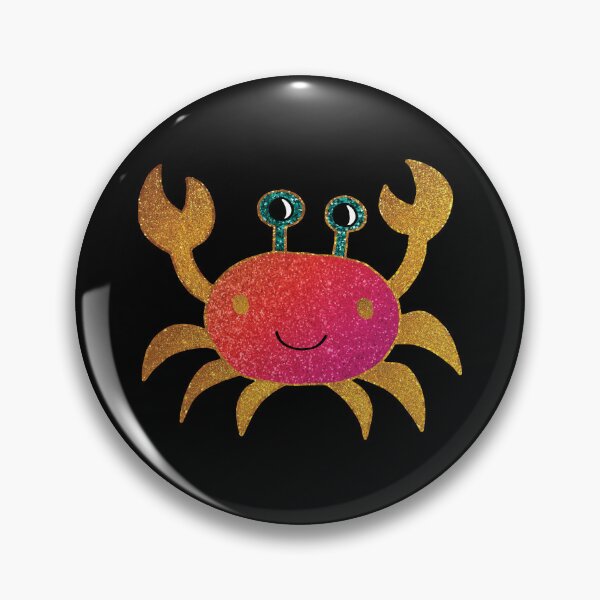 Item preview, Aquatic Spectrum Premium gold crab T-Shirt / jory-glitter - Ferris the crab Rustacean Active T-Shirt and sticker designed and sold by Billium Halder.