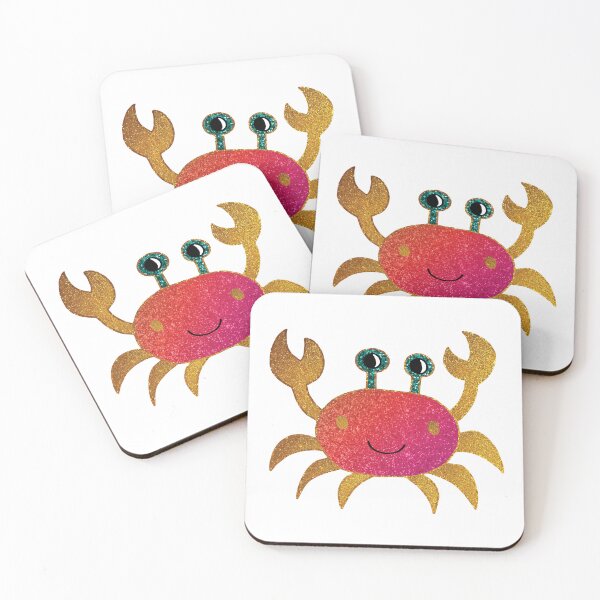 Item preview, Aquatic Spectrum Premium gold crab T-Shirt / jory-glitter - Ferris the crab Rustacean Active T-Shirt and sticker designed and sold by Billium Halder.