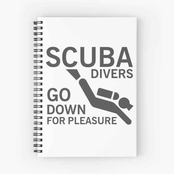 Item preview, Scuba divers go down for pleasure designed and sold by nektarinchen.