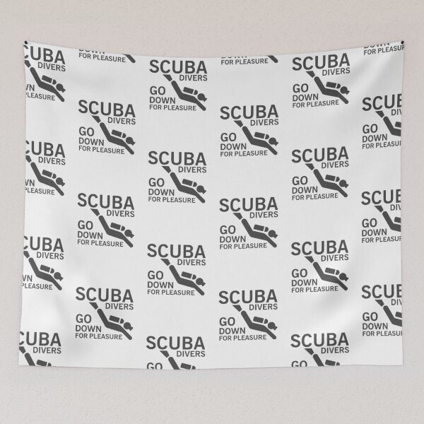Item preview, Scuba divers go down for pleasure designed and sold by nektarinchen.