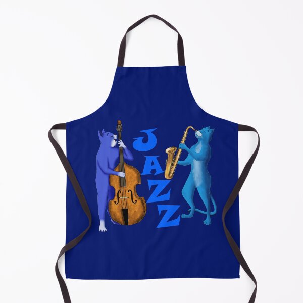 Item preview, JAZZ CATS – CATS PLAYING SAXOPHONE AND DOUBLE BASS designed and sold by Danicus666.