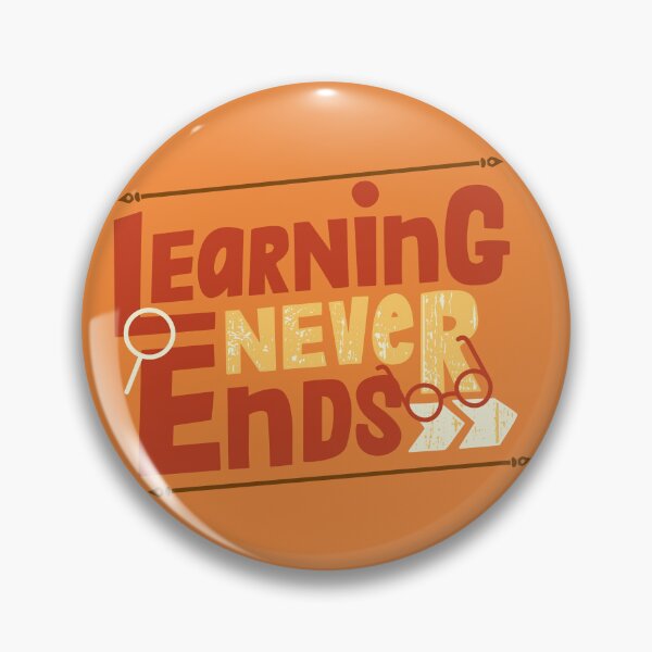 Item preview, Learning Never Ends designed and sold by designerpriti.