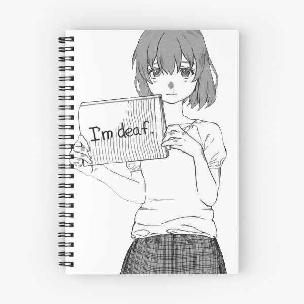 Item preview, Nishimiya Shouko - "I'm deaf" designed and sold by kamuuiii.